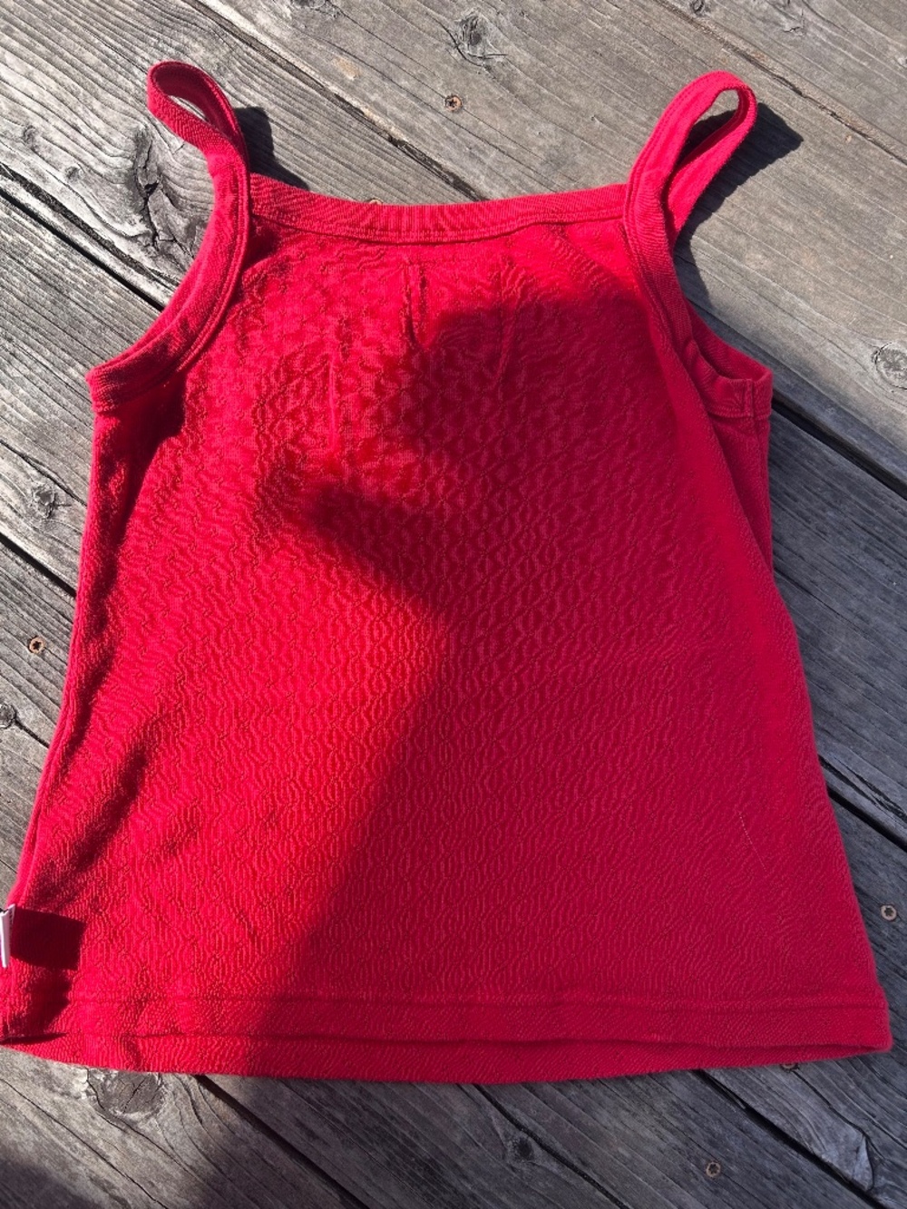 Le Bon Shoppe POINTELLE EVE CAMI- RED APPLE Size Small - Picture 5 of 7